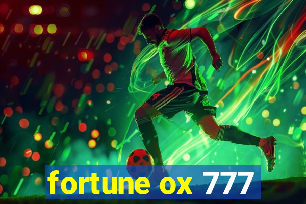 fortune ox 777